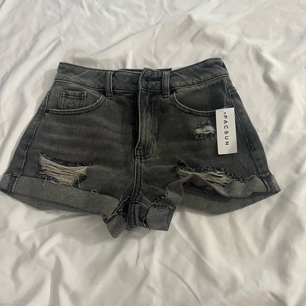 pacsun NEW dark jean shorts